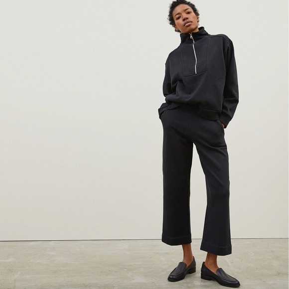 Everlane The Track Wide-Leg Sweatpants Size M - Picture 1 of 11